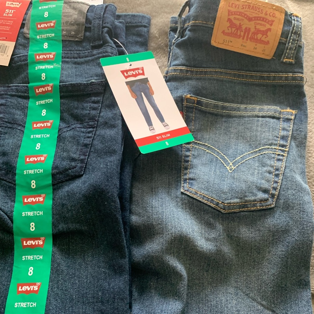 Levi’s slim fit (stretch) boy jeans